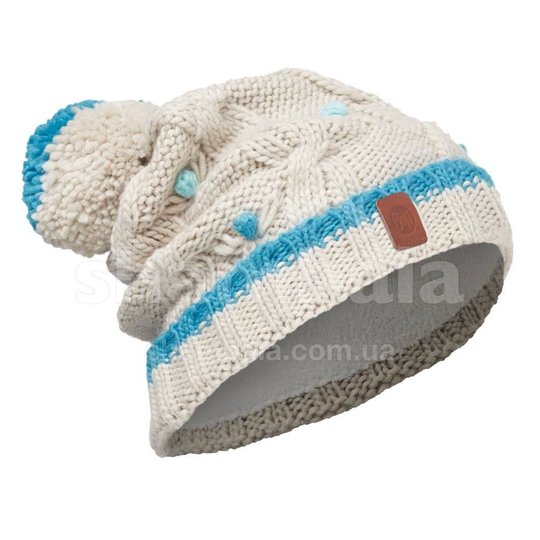 JUNIOR KNITTED & POLAR HAT DYSHA mineral, One Size, Шапка, Синтетичний