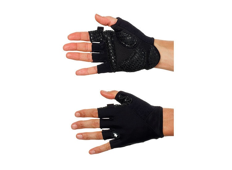 Купити Рукавички ASSOS Summer Gloves S7 Black Volkanga Розмір одягу XL з доставкою по Україні