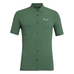 Рубашка Salewa Puez Minicheck 2 DRY S/S Shirt Mns 5940 green myrtle (зелений), 52/XL