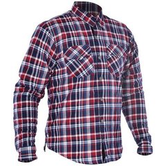 Рубашка Oxford Kickback Checker Red/Blue, S