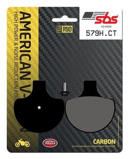 Колодки гальмівні SBS High Power Brake Pads, Carbon (579H.CT)