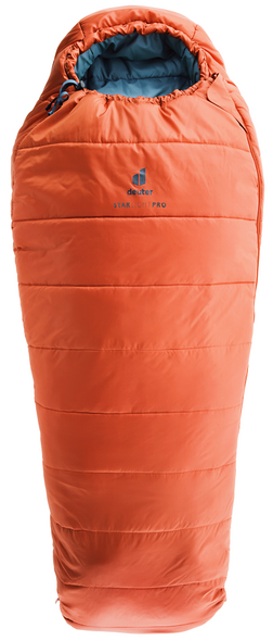 Спальний мішок Deuter Starlight Pro колір 9317 paprika-slateblue, 1 - 1.5 кг, 1 - 1.5 кг