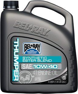 Масло моторне Bel-Ray THUMPER Racing Engine Oil (4л), 10w-40
