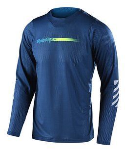Купити Джерсі TLD SKYLINE AIR LS JERSEY [CHANNEL DARK SLATE BLUE] XL з доставкою по Україні