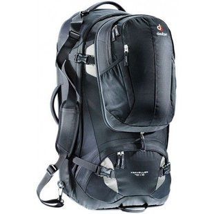 Рюкзак DEUTER Traveller 70+10 цвет 7400 black-silver