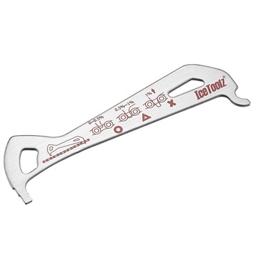 Купити Ключ Ice Toolz 62C4 вимірник зносу ланцюга, нержавіюча сталь з доставкою по Україні
