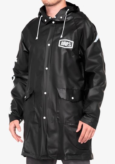Дощовик Ride 100% TORRENT Raincoat (Black), M, M