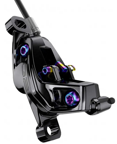 Гальма SRAM G2 Ultimate, Carbon Lever, Rainbow Hardware, Reach, SwingLink, Contact, Gloss Black Front 950mm Hose (includes MMX Clamp, Rotor/Bracket sold separately) A2