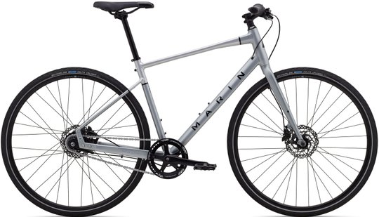 Купити Велосипед 28" Marin PRESIDIO 2 рама - S 2023 Satin Charcoal/Silver/Gloss Black з доставкою по Україні