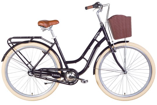 Купити Велосипед 28" Dorozhnik CORAL PH 2022 SHIMANO NEXUS темно-сірий з доставкою по Україні