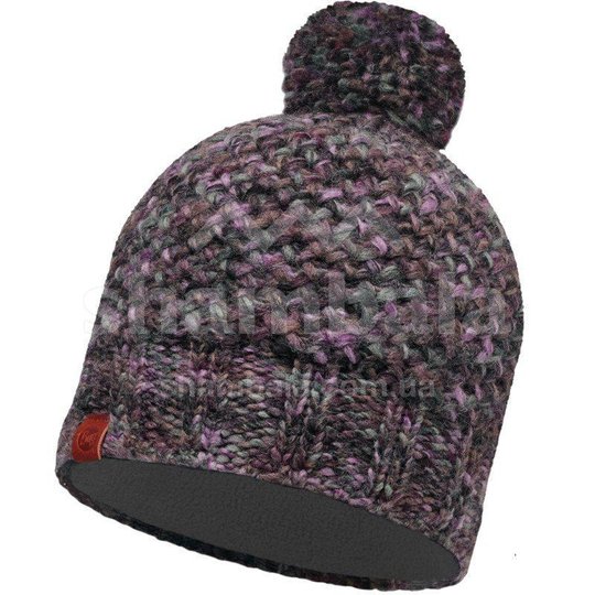 KNITTED & POLAR HAT MARGO plum, One Size, Шапка, Синтетичний