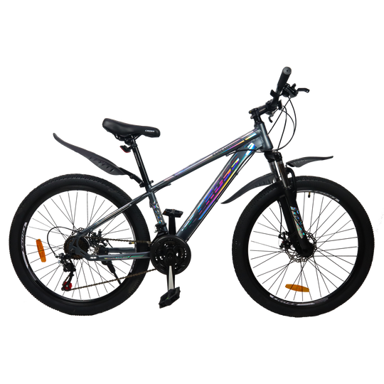 Купить Велосипед Cross Evolution 27,5" 17" Сірий (V-2) с доставкой по Украине