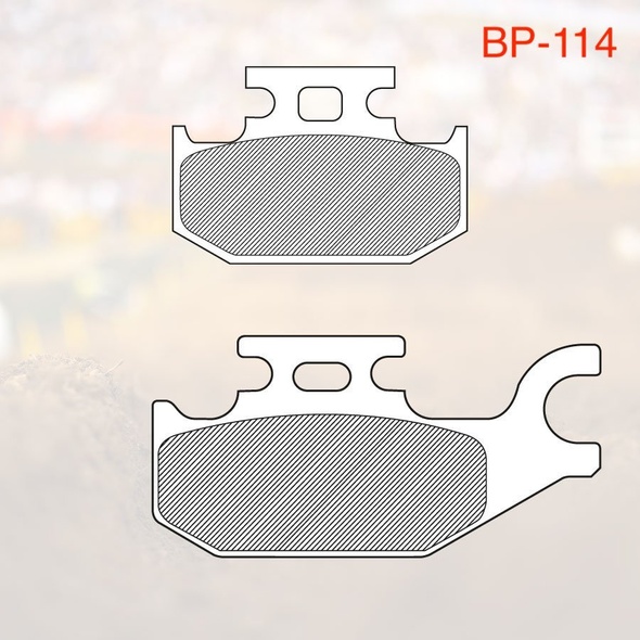 Гальмівні колодки Renthal RC-1 Works Brake Pads, Sintered (BP-102)