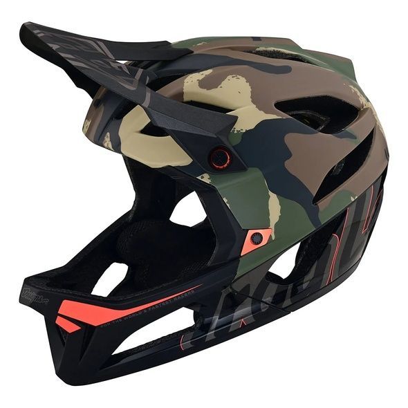Купить Велосипедный шлем TLD Stage Helmet Signature Camo [ARMY Green] XL/2X с доставкой по Украине