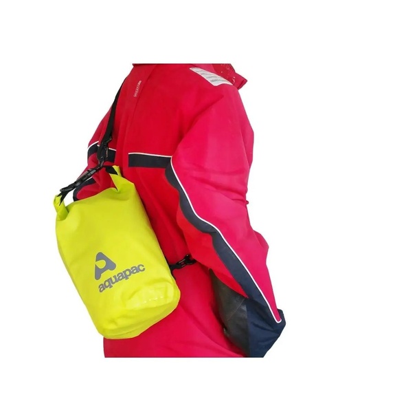 Гермомішок Aquapac з ремнем через плече Trailproof Drybag - 7L (acid green) w/strap зелений