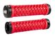Купити Грипси ODI Vans® Lock-On Grips, Bright Red w/ Black Clamps (червоні із чорними замками) з доставкою по Україні