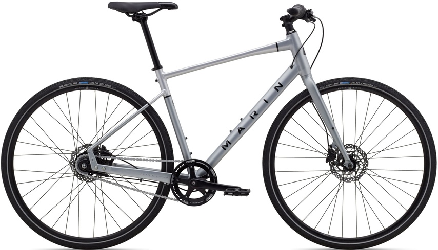 Купить Велосипед 28" Marin PRESIDIO 2 рама - S 2023 Satin Charcoal/Silver/Gloss Black с доставкой по Украине