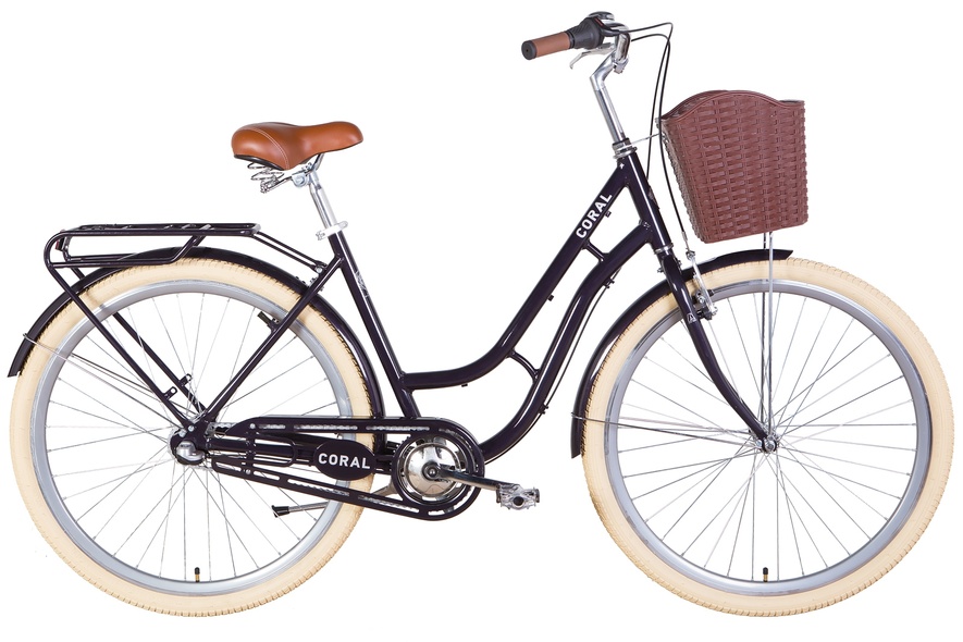 Купить Велосипед 28" Dorozhnik CORAL PH 2022 SHIMANO NEXUS темно-серый с доставкой по Украине