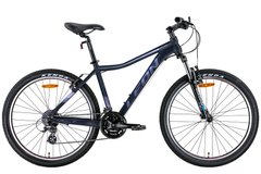 Купити Велосипед 26" Leon HT-LADY AM preload Vbr 2022 (черный с сиреневым (м)) з доставкою по Україні