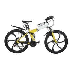 Купити Велосипед на литых дисках CITY POWER SERIES A 26" White/Yellow 2021 з доставкою по Україні
