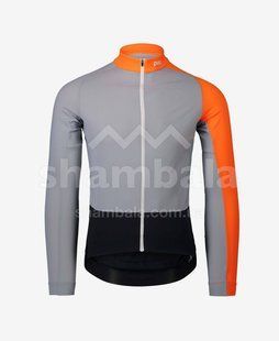 Купить Essential Road Mid LS Jersey велоджерси с длинным рукавом (Granite Grey/Zink Orange, L) с доставкой по Украине