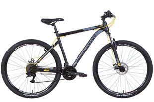 Купити Велосипед 29" Discovery TREK AM DD 2022 (чорно-жовтий (м)) L (170-185 см) з доставкою по Україні