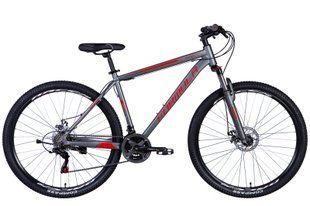Купить Велосипед 29" Formula MOTION 2024 (серо-красный (м)) M (160-175 см) с доставкой по Украине