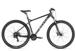 Купити Велосипед гірський 29" Haro Flightline Two 22" DLX 2023 Matte Black чорний мат з доставкою по Україні