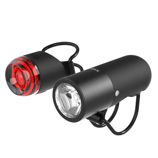 Купити Комплект фара + задня мигалка Plugger Front Twinpack 350/10 Lumens(with Plug Rear) з доставкою по Україні