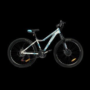 Купити Велосипед CrossBike Empire 26" Білий-Голубий S (150-165 см) з доставкою по Україні