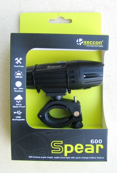 Купити Вело фара Xeccon Spear 600 USB з доставкою по Україні