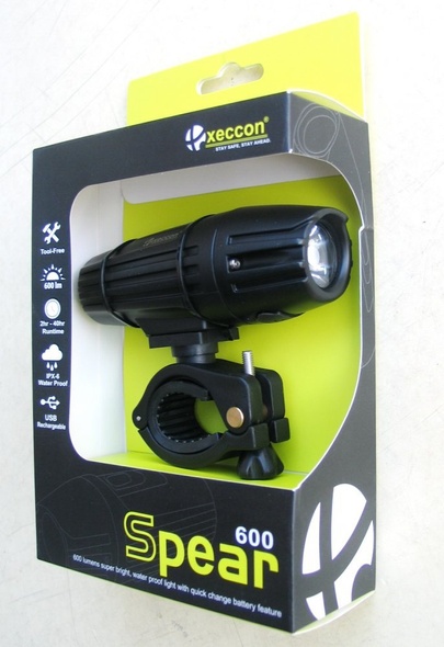 Купити Вело фара Xeccon Spear 600 USB з доставкою по Україні