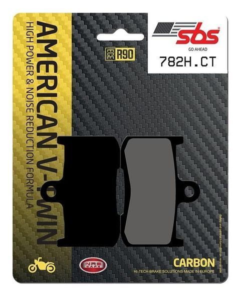 Гальмівні колодки SBS High Power Brake Pads, Carbon (782H.CT)