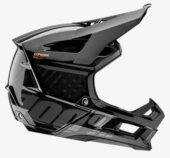 Шолом Ride 100% AIRCRAFT 2 Helmet MIPS (Black), L (80005-001-12), L