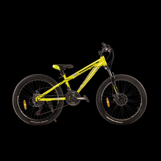 Купить Велосипед CrossBike STORM 24" 13" Жовтий с доставкой по Украине