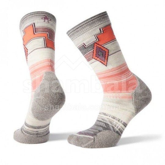 Купити Wm's PhD Outdoor Light Pattern Crew шкарпетки жіночі (Medium Gray, S) з доставкою по Україні