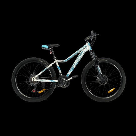 Купити Велосипед CrossBike Empire 26"15" Білий-Голубий з доставкою по Україні
