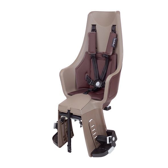 Купити Дитяче велокрісло Bobike Exclusive maxi Plus Carrier / Toffee Brown з доставкою по Україні