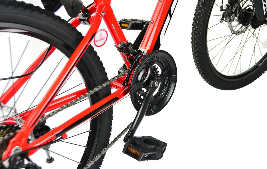 Купити Велосипед RoyalBaby FEMA MTB 1.0 24", OFFICIAL UA, червоний з доставкою по Україні