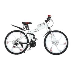 Купити Велосипед на литых дисках CITY POWER SERIES A 26" White/Red 2021 з доставкою по Україні