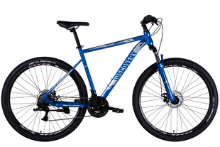 Купити Велосипед ST 29" Discovery TREK DD FR рама-19" синьо-сріблястий 2025 з доставкою по Україні