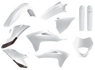 Пластик Polisport ENDURO kit - Gas Gas (21-) (White), GasGas