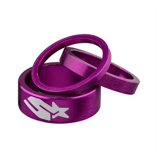 Купить Набор спейсеров SPANK 3/6/12mm, Purple с доставкой по Украине