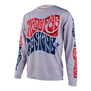 Купити Джерсі TLD Young FLOWLINE LS JERSEY Tripper [Cement] XL з доставкою по Україні
