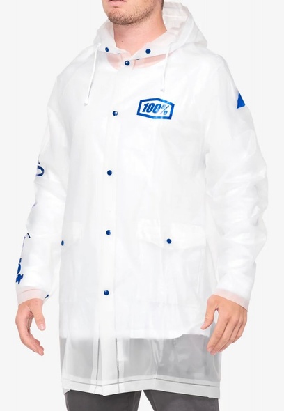 Дощовик Ride 100% TORRENT Raincoat (Clear), S