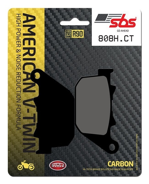 Колодки гальмівні SBS High Power Brake Pads, Carbon (854H.CT)