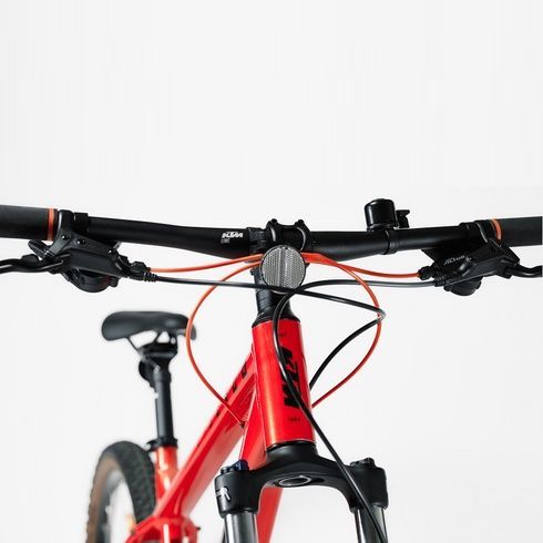 Купить Велосипед KTM CHICAGO 271 27.5" рама M/43, оранжевый (черный), 2022 с доставкой по Украине