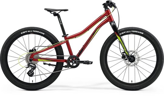 Купити Велосипед Merida MATTS J.24+, UN(11), SILK RED(GREEN/BLACK) з доставкою по Україні