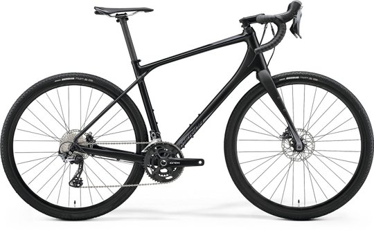 Купити Велосипед Merida SILEX 700, M(50), MATT BLACK(GLOSSY ANTHRACITE) з доставкою по Україні