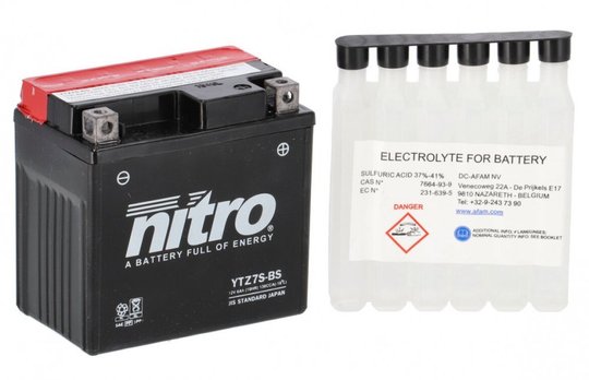Акумулятор NITRO AGM Open Battery (6 Ah), CCA 130 (A)